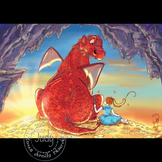 Couverture Album "Un Trésor de Dragon", Editions MK67