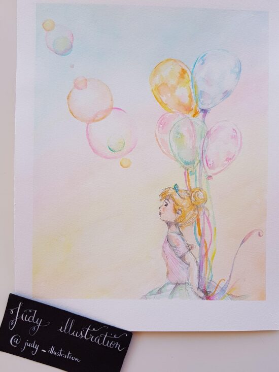 Aquarelle Hydrus Du Dr PH.Martin’s sur Arches.jpeg