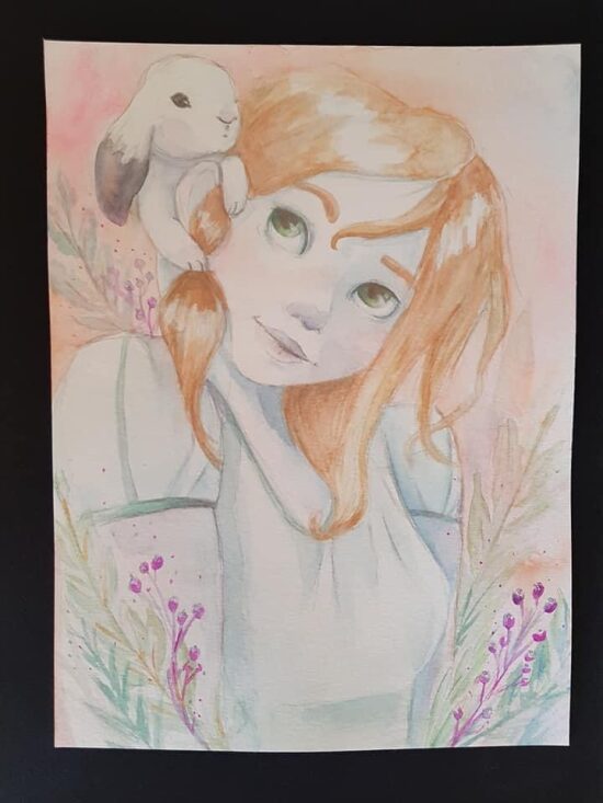 Aquarelle nacrée Sakura Koi sur Canson.jpeg